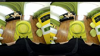 Karol Lilien relaxes in the shower and room