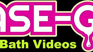 Super hot blonde teen swallows after anal