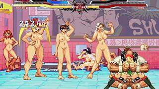 Chang Vs Cammy In An Intense Battle!