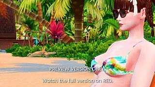 Dead or alive 2 3d cartoon preview version