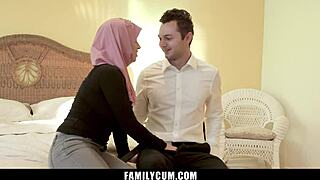 Can stepbrother tempt hijab stepsis into forbidden family sex?