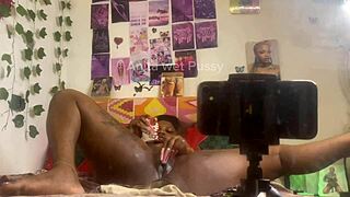 Why is Anita's pussy so wet and ready for fingering?