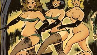 Vintage Erotic Drawings Bring Retro Fantasies To Life