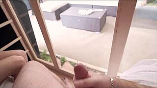 Ik zweet in sauna met mijn vriend's hete moeder Cory Chase