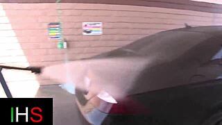 Yo, this horny MILF with huge tits gets pounded hard by a thick cock in her shaved pussy!