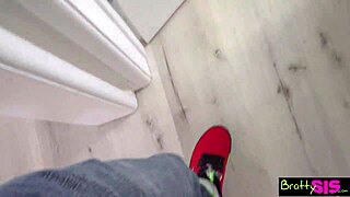 step sis offers to keep mouth shut in lingerie scene s17 e7