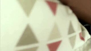 Morning threesome with passionate couple having fun