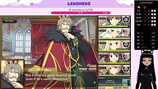 Vtuber Lewdneko plays Evenicle part 24 with moaning twins 😊