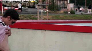 Daring Teen Gangbang on Public Street in Broad Daylight