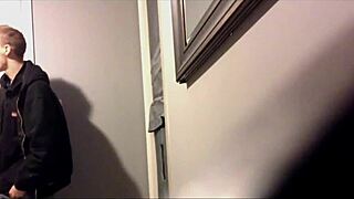 Who let you sneak into my house for this sneaky gloryhole action, huh?