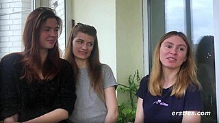 Are these tattooed girls the horniest in wild lesbian threesome?