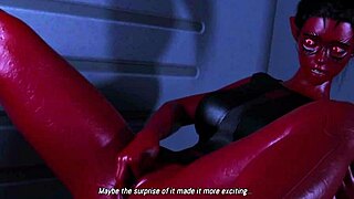 projekt passion alien reporter fingers herself bored on way to work