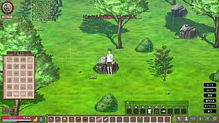 Playing Mad Island, found village and had sex with girl.