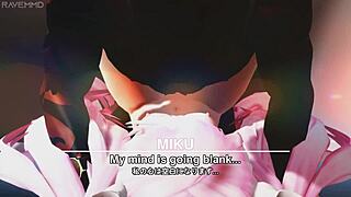 Miku Begs for Big Black Cock in 3D Anime Creampie!