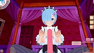 Re Zero Rem POV hentai is so intense! 🔥