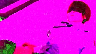 amateur couple licks and fucks in bed with costumes