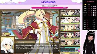 Vtuber Lewdneko plays Evenicle part 24 with moaning twins 😊