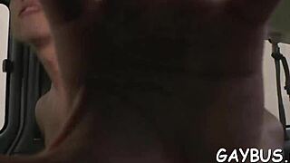 Blindfolded Stud Tricked Into Blowjob By Gay Hunk