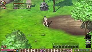 Playing Mad Island, found village and had sex with girl.