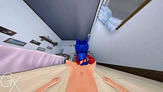 Feeling Intense Pleasure In Anime Game With Mita Cappie