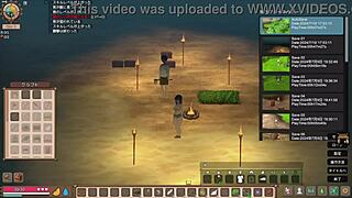 Playing Mad Island, found village and had sex with girl.