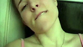 teen slut uses dildo for anal play at home