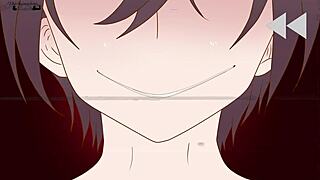 Alya sucks out all the cum from that speed condom, hiding her feelings in this russian hentai parody 😏