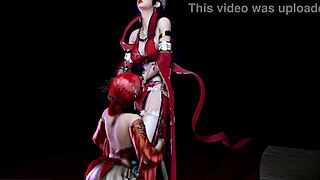 Why Settle For One When You Can Have A Threesome With Two Big-Tits Princesses In 3D?