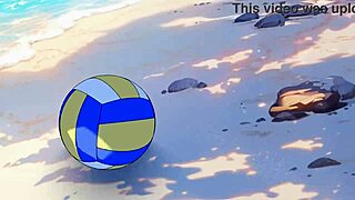 Uncensored beach hentai episode explodes with 3d cartoon action!