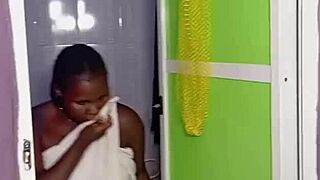 amazing fuck with gate man and creamy house help, so fat and chubby