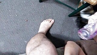 Trailer Park Milf Passionately Sucks Cock and Gets Facial