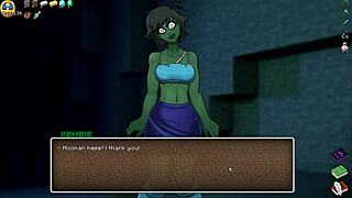 Hornycraft Parody Hentai Game Ep 48: Teen 18+ Gets Public Creampie In Crowd