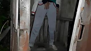 Neighbor Masturbates In Toilet, I Join Lesbian Fun