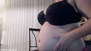 Enjoying a slice of tiramisu cake with friends at the party.