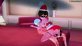 Elastigirl Fucks Wrong Santa in Fantasy