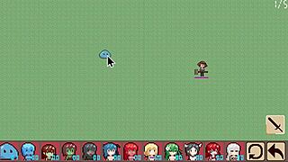 I love watching slimes take over and cum in the demon king's castle