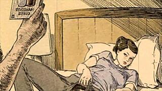 Vintage erotic drawings from classic collections
