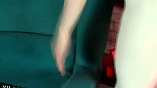 Sweet Eaton Teases in Tight White Leggings