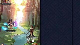 Intense Lesbian Sex in Sky Island! King of Kinks Unleashed!