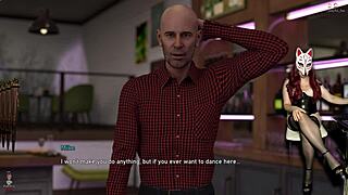 pole dance in cosplay skirt drives me absolutely wild