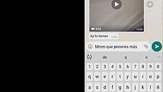 My sister-in-law's whore gives everything on WhatsApp 😏