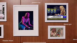 five milfs take on one big black cock with maitland brandi phoenix christy serenity