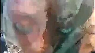 ebony chick sucks white dick sloppy