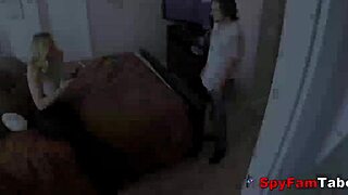 stepson spies and barebacks busty mom