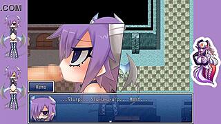 i watch remi in mgq paradox getting her small tits sucked by a monster in this hentai game