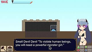 I love watching slimes take over and cum in the demon king's castle