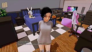 Harem hotel episode 419 features cute girls in sexy outfits.