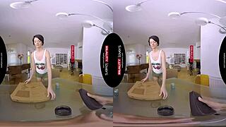 realitylovers pizza babe monika in vr setting