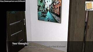 Watching WVM 26 where a hot brunette with big tits performs deepthroat.