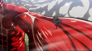 i'm watching shingeki no kyojin episode 5 in full hd dub with hentai elements
